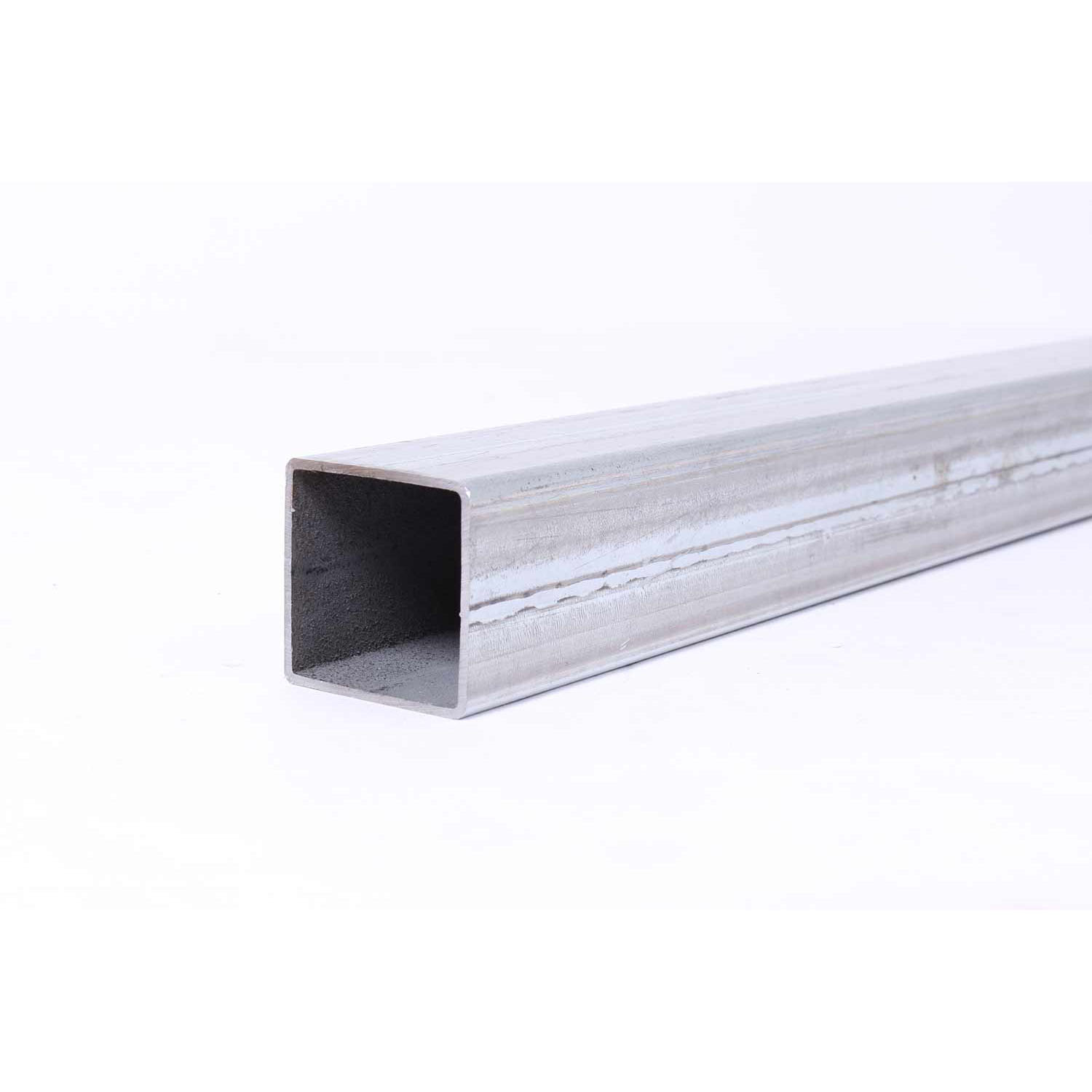 2-square-tube-unswaged 2" Greenhouse Galvanized Square Tubing - Unswaged - Image 1