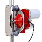 LVM100 Greenhouse Curtain Motor With Guide Wheels