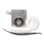 12v Solar Greenhouse Inflation Roof Blower Kit - 80CFM