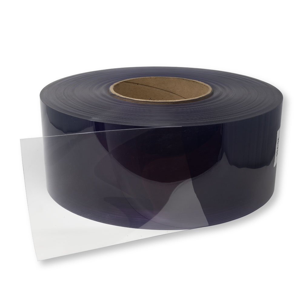 25-VS6 Vinyl Curtain Strips 0.60" x 6" for Strip Doors (Foot Price) - Image 1