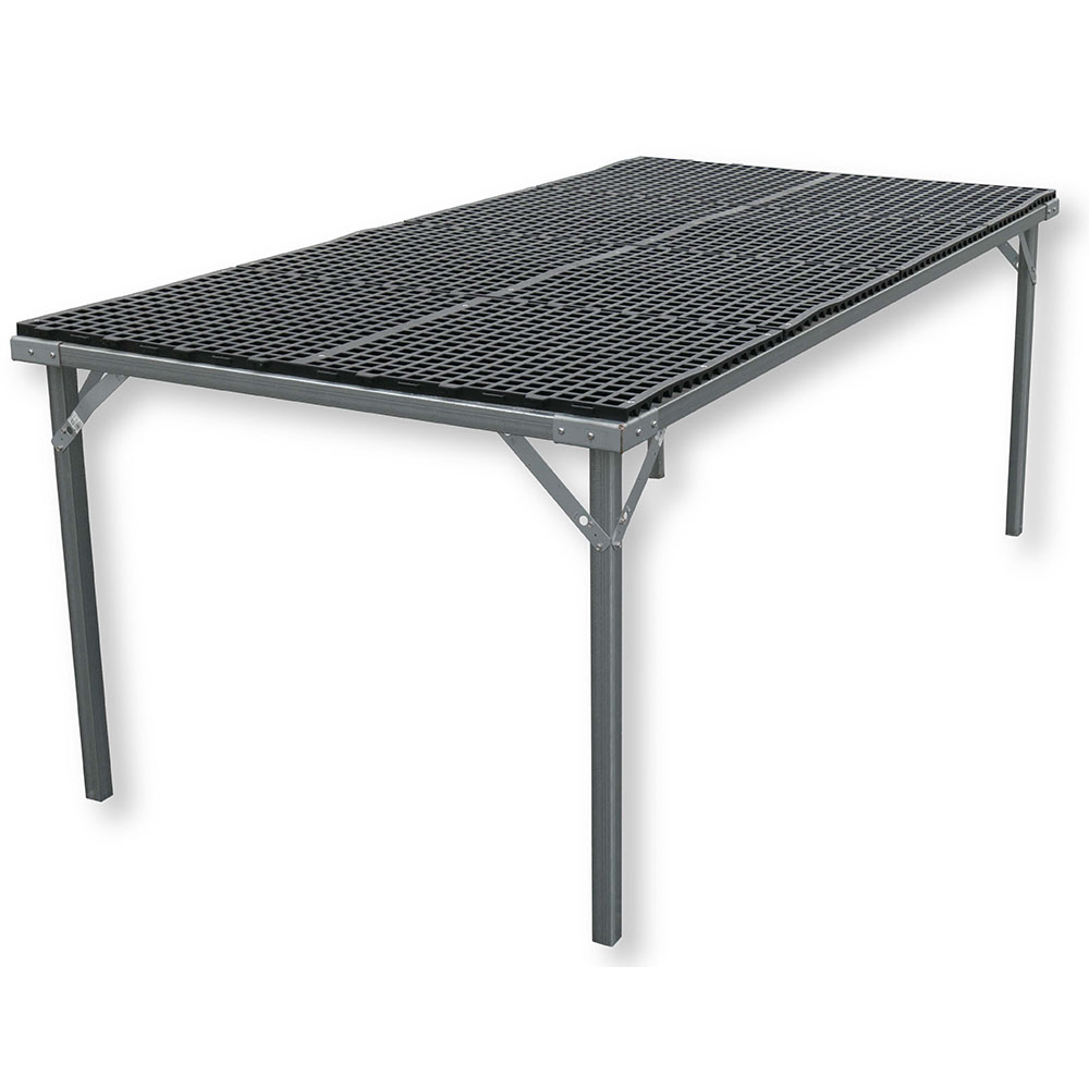 metal-bench-top-4 Metal Greenhouse Bench Leg Kits - Image 1