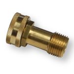 Garden Hose Adapter Brass FHT Swivel x 1/2" MPT